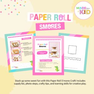 Paper Roll Smores Craft