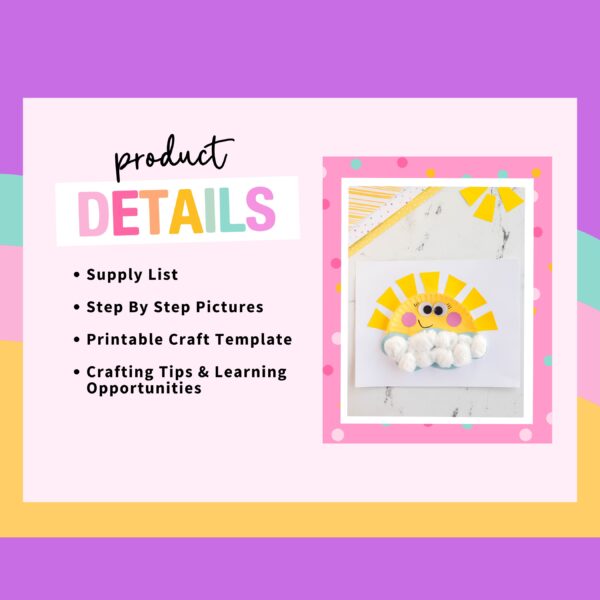 Paper Plate Sunshine PDF - Image 2