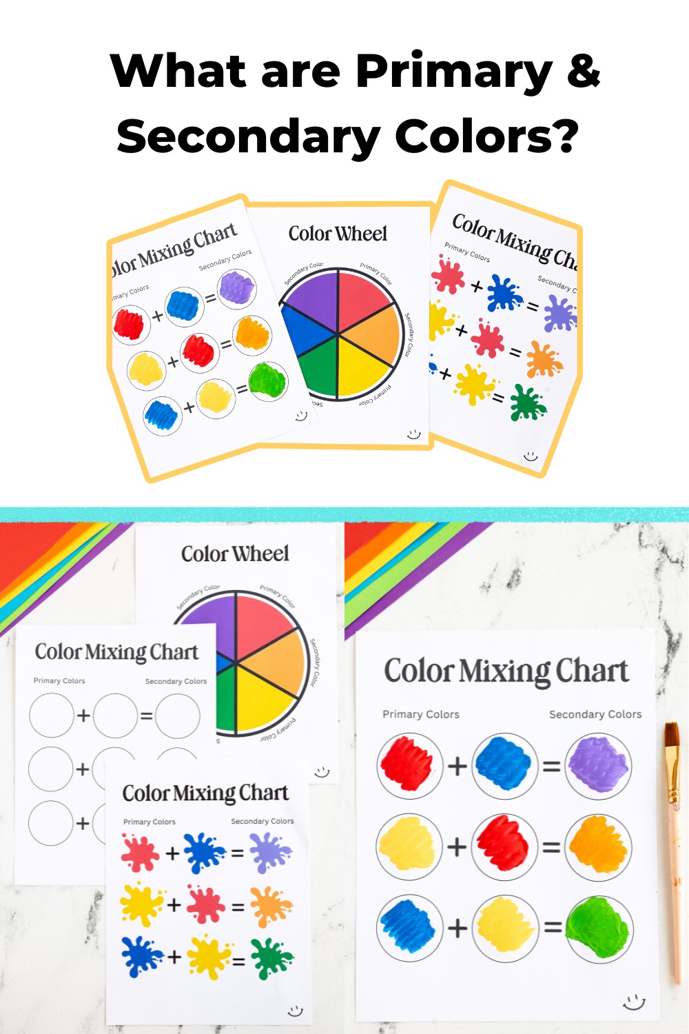 What are Primary and Secondary Colors? – Made to be a Kid