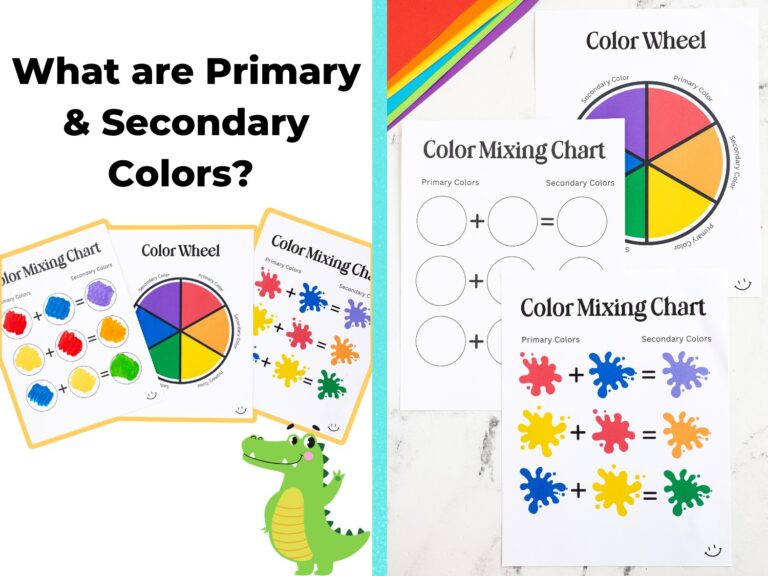 What are Primary and Secondary Colors? – Made to be a Kid