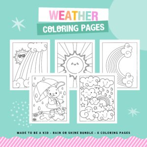 Weather Coloring Pages