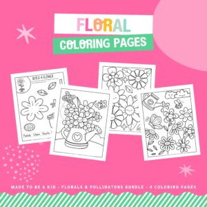 Floral Coloring Pages