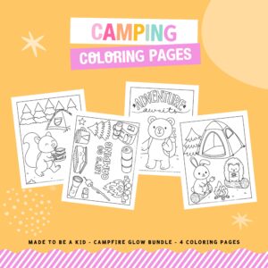 Camping Coloring Pages