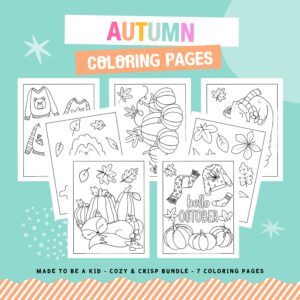 Autumn Coloring Pages