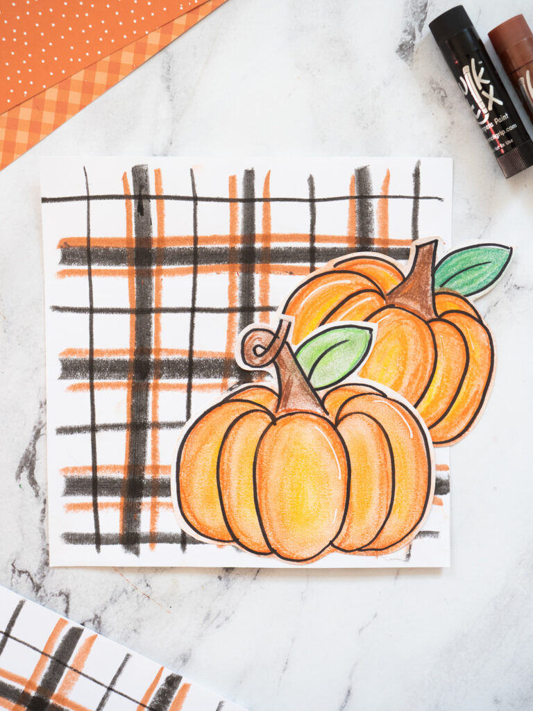 October: Chalk Pastel Pumpkins