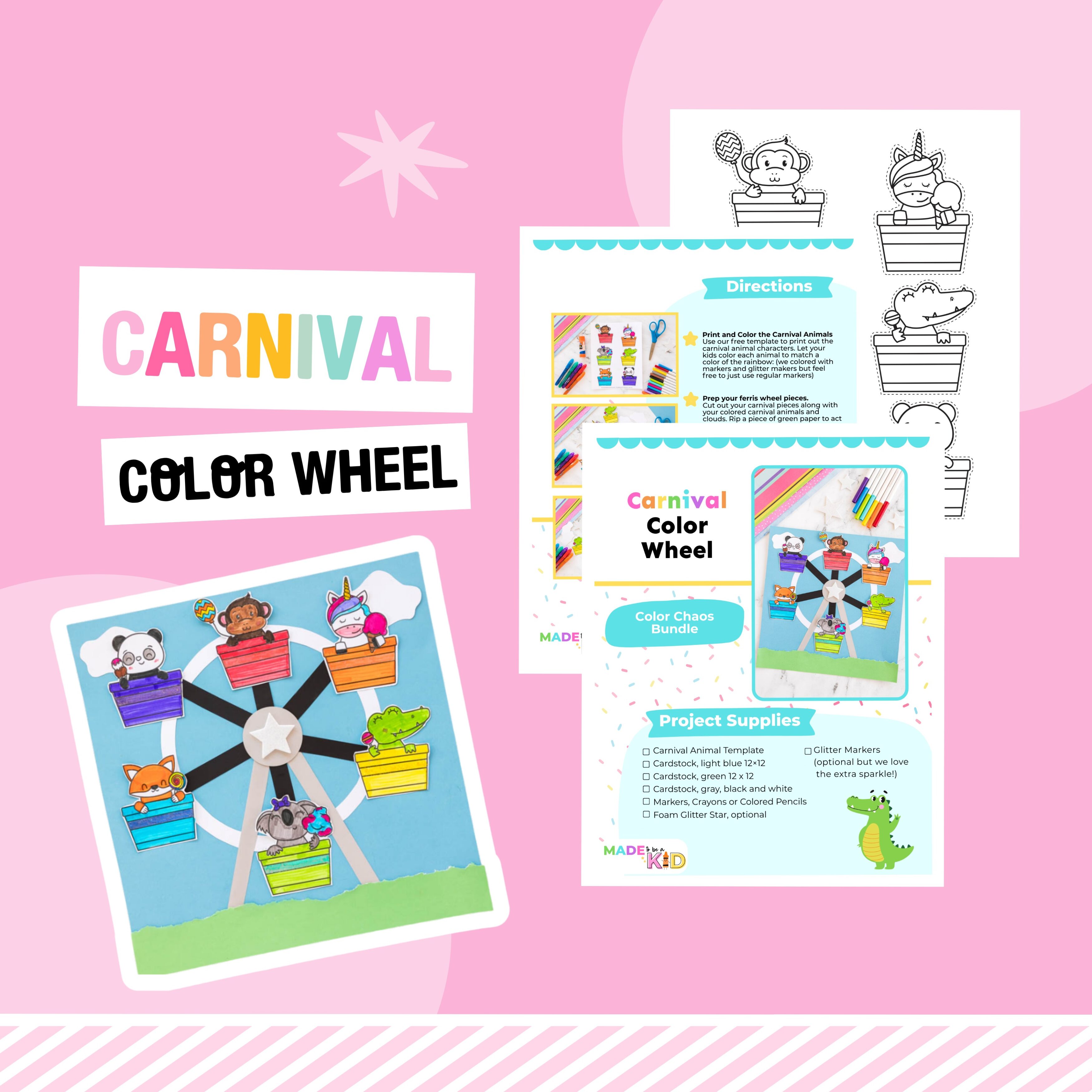 Carnival Color Wheel PDF