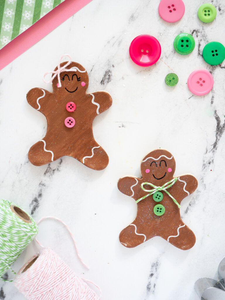 December: Clay Gingerbread Men