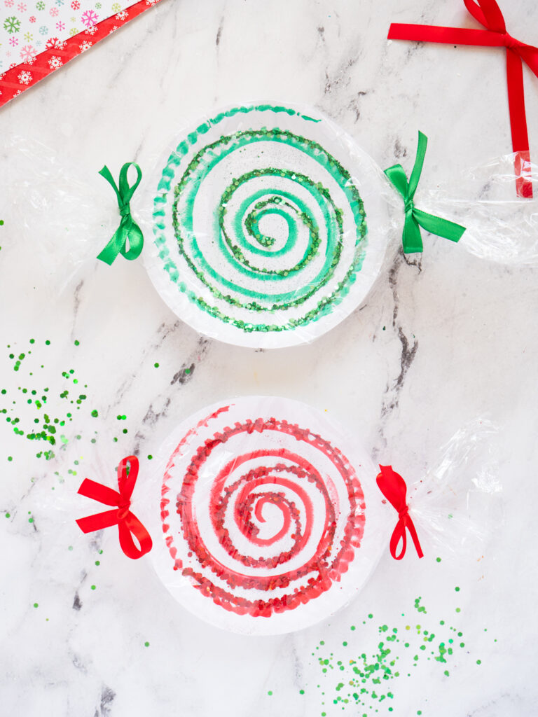December: Paper Plate Christmas Candy